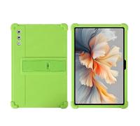 (Green, Multicolor) AS For Lenovo Yoga Tab Plus Pad Pro AI Silicone Case with Kickstand Rugged Protective Cover - Purple