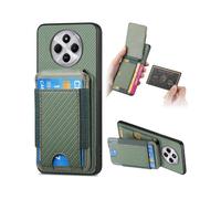 (Green, Multicolor) Case For Xiaomi Redmi 14C 4G 14R 5G Poco C75 4G Card Holder Leather PC TPU Kickstand Phone Cover - B
