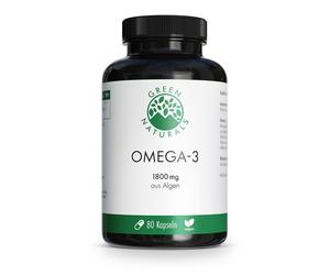 GREEN NATURALS Omega-3 1835mg à base d'huiles d'algues Capsule(S) 80 pc(s)