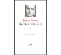 Green : Oeuvres complètes, tome 3