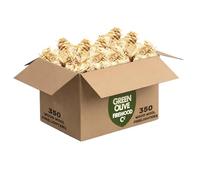 Green Olive Bois de chauffage - Allume-feu en laine de bois - Allume-feu naturel pour brûleurs à bois, four à pizza, feux de camp et plus encore - Briquets de barbecue - Allume-feu pour barbecue -