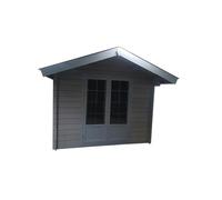 GREEN OUTSIDE-Abri de jardin composite Chamonix 13 m²