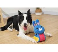 Green Paw Indestructible Sniffing Toy for Labrador,German Shepherd,Mix,Pit Bulls,Dachshund,Smart Plush Squeaky Toy with Food Hideout