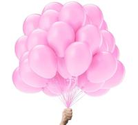 Green Paw Products - Ballons roses - UK - 30,5 cm - Respectueux de l'environnement et biodégradable - 100 % latex naturel - Ballons de fête pour anniversaires, mariages et anniversaires de mariage