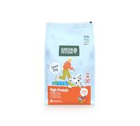 Green Petfood InsectDog High Protein avec Insectes et Saumon (1 x 7,5 kg) - Adult - Nourriture sèche de qualité supérieure pour Chiens Actifs Adultes - avec lentilles Rouges - Petites croquettes