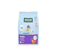 Green Petfood InsectDog Vitality Nourriture sèche de qualité supérieure pour Chiens Adultes avec Insectes et Canard (1 x 3 kg) - sans Gluten - avec Vitamine E et C - Faible teneur en matières Grasses