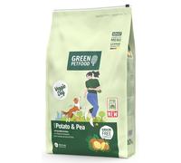 Green Petfood VeggieDog avec Pommes de Terre et Petits Pois (1 x 10 kg) | Adult | Croquettes Premium pour Chiens Adultes sensibles | végétariennes et sans blé | avec de délicieuses patates Douces