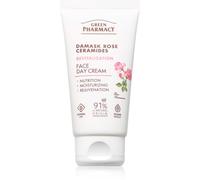 Green Pharmacy Damask Rose & Ceramides Face Cream crème de jour fortement nourrissante pour le visage 50 ml