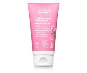 Green Pharmacy Damask Rose & Ceramides Night Face Cream crème de nuit visage 50 ml