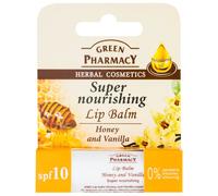 Green Pharmacy Honey Lip Balm baume à lèvres nourrissant 3.6 g