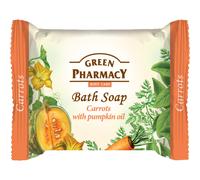 Green Pharmacy Savon aux carottes et huile de citrouille 100g