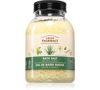 Green Pharmacy Vetiver & Vanilla Bath Salt sel de bain relaxant 1000 g