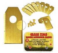 Green Piece Lames de rechange pour tondeuse robot Anthbot - 30 lames de rechange avec vis, en acier inoxydable durable pour une coupe propre et précise de la pelouse
