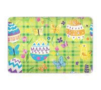 Green Plaids - Alèses de Pâques imperméables et lavables pour bébé garçon et fille, 132,1 x 86,4 cm (L x l)