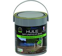 GREEN PLAISANCE SATURATEUR PROTECTION TERRASSES BOIS 2,5Litres Huile Végétale Hydrofuge 10-15m2