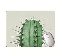 Green plant office desk pad d'écriture gaming gaming mouse pad-24 * 20cm_2