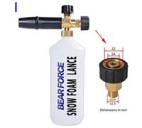 Green Pulvérisateur De Mousse Pour Karcher Bosch Interskol Elitech Nilfisk Huter Stihl, Buse De Mousse, Lance De Neige, Bouteille De Lavage De Voiture À Pression Vert