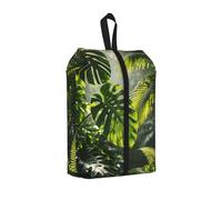 Green Rainforest Art Sac à chaussures de voyage étanche Organiseur de chaussures pour valise 3 en 1 Pochette de rangement pour Gym Trainer