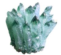 Green Raw Crystals, Large 200-900G Rough Stones Crystal for Tumbling, Cabbing, Fountain, Decoration, Polishing, Wire Wrapping, Wicca,500g Gemstone Stone