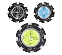 Green Reader - Marqueur de Balle Double Face précis | Accessoires de Golf Outil d'aide au Putt-pour Adultes débutants Amateurs Femmes Hommes Formation de Joueurs de Golf Professionnels