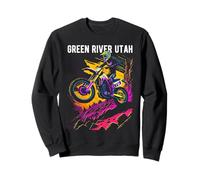 Green River Utah Motocross Dirt Bike Design Sweatshirt