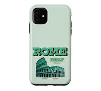 Green Roma Italia Colosseum Souvenirs, This is Rome Italy Coque pour iPhone 11