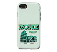 Green Roma Italia Colosseum Souvenirs, This is Rome Italy Coque pour iPhone SE (2020) / 7/8