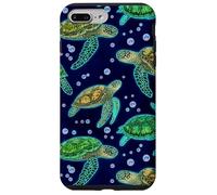 Green Sea Turtle Marine Life Ocean Decorative Pattern Coque pour iPhone 7 Plus/8 Plus