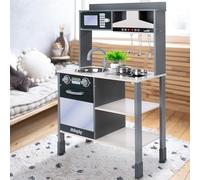 Green Series GS0062 Cuisine en bois pour enfants