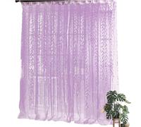 Green Sheers Leaf Curtains - Cute Tulle Drapes, Beautiful Sheer Window Panels, Decorative Leaf Pattern | Kids, Living Room, Bedroom, Window, Door, Balcony, Home Decor, Nursery, Apartment, Elegant Curt