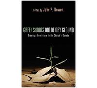 Green Shoots Out Of Dry Ground