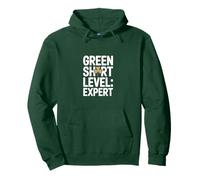 Green Short Level Expert Funny Irish St Patrks Day Sweat à Capuche