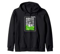 Green Shut Your Mouth When Speaking to Me Graphique Vert Sweat à Capuche