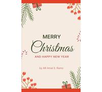 Green simple Merry Christmas book: perfect present for everyone