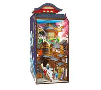 Green Slide Book Nook Edo Sakura - Puzzle 3D Bois LED 293 Pièces