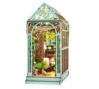 Green Slide Book Nook Serre de L'Artiste Puzzle 3D LED 255 Pcs