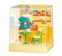 Green Slide Miniature Empilable Coffee Shop LED 50 Pcs | Maquette