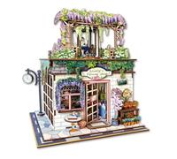 Maquette green slide - scènes miniatures - serre florale - led - 243 pièces