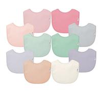 Green Sprouts 101090 Bavoir, Rose, Taille Unique (Lot de 10) Unisex Baby