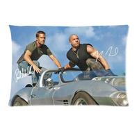 Green-Store Custom Fast and Furious Home Decorative Pillowcase Pillow Case Cover 20*30 Two Sides Print