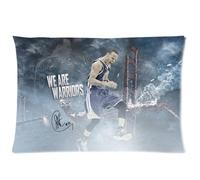 Green-Store Custom Golden State Warriors Stephen Curry Home Decorative Pillowcase Pillow Case Cover 20*30 Two Sides Print
