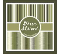 Green Striped Scrapbook Paper: Olive and Sage Patterned Craft Paper Pad For Scrapbooking, Mixed Media, Decoupage, Junk Journals & Paper Crafts; 8.5 x 8.5"
