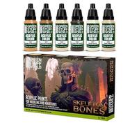 Green Stuff World Kit de peinture pour maquettes et miniatures - Squelette Bones 11744