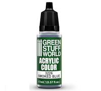 Green Stuff World Peinture acrylique pour modèles et miniatures Bleu fumé 3226