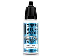 Green Stuff World Peintures métalliques pour modèles métalliques - 17 ml - Bleu