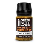 Green Stuff World Pigment de rouille pour modélisation de miniatures - Oxyde ocre jaune 1763