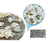 Green Stuff World Pour maquettes et miniatures Arbustes Tufts 6mm Givré Neige - Beige 11789