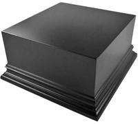 Green Stuff World Socle supérieur carré - 10 x 10 cm (noir)