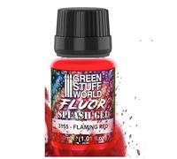 Green Stuff World Splash Gel pour maquettes, miniatures, dioramas (Rouge flamboyant 3155)