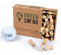 Green Swing Tees de Golf en Bambou de 38 mm Unisexe, Édition Naturelle